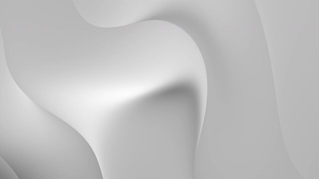 Abstract light organic flowing shapes background with soft gradients