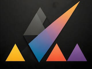 minimalist wallpaper with simple geometric shapes, arranged harmoniously.