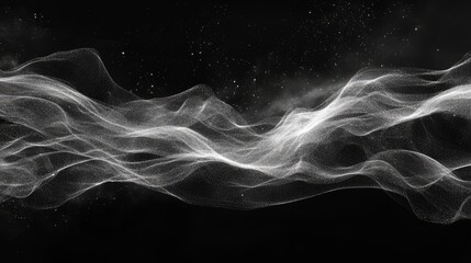 Obraz premium 3d rendered soft smooth wavy background. abstract backdrop