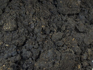 Agriculture. The photo shows Soil, fertilizers for plants