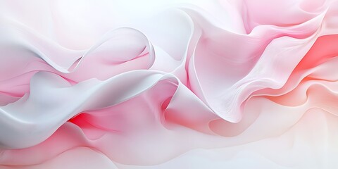 Fototapeta premium Soft pink and white gradient blur