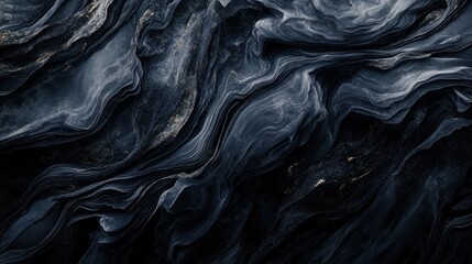 Fototapeta premium Black smoke trails rising in swirling patterns, forming a mysterious and shadowy background
