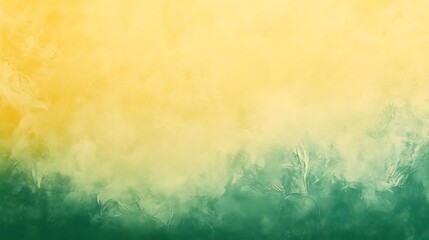Fototapeta premium Pale green and yellow gradient texture for fresh, calming backgrounds