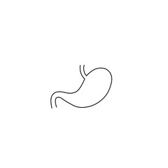 Stomach line icon