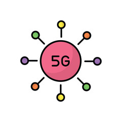 5g Connectivity vector icon