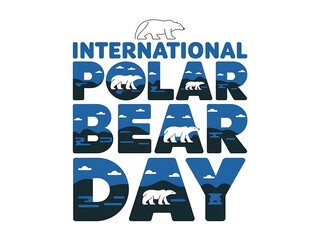 International Polar Bear Day with Bears in Arctic Landscape