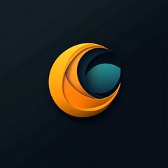 Modern abstract logo design ai generated