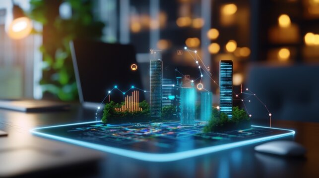 Explore dynamic spatial data visualization on digital maps