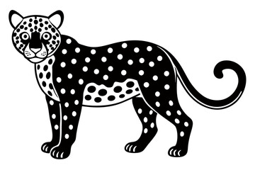 creative a cute animal  line art design vector silhouette with white backgroumd