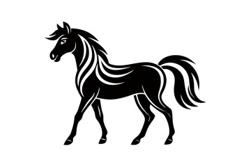 creative a cute animal  line art design vector silhouette with white backgroumd