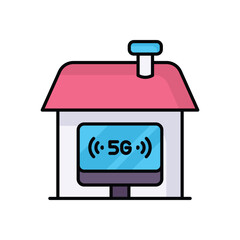 Remote Work vector icon