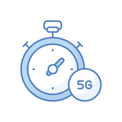 5g Data Speed vector icon