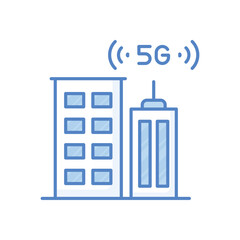 Network Grid vector icon