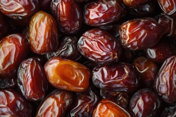 Dried Chinese jujubes chewy and nutritious are a healthy snack and natural energy source