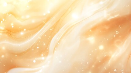 Light mustard background with light smoke mist and a glowing effect