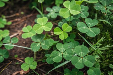 Captivating Clover Clip Art Collection for Creative Projects and Designs Featuring Fresh Greenery and Nature-Inspired Elements in Stunning Detail