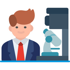 Laboratory Scientist Icon