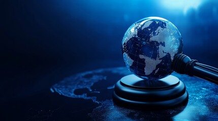 Compliance rule law and regulation graphic interface for business quality policy planning to meet international standard.