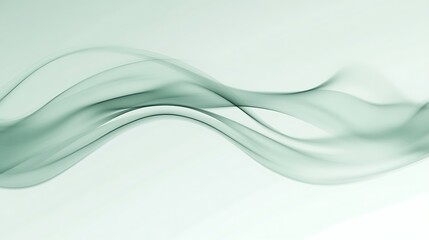 Pale green background with light smoke drift and a subtle glowing effect