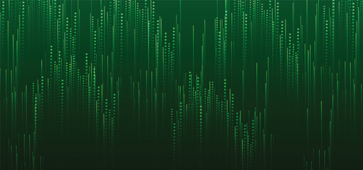 Digital technology speed connect blue green background, cyber nano information, abstract communication, innovation future tech data, internet network connection, Ai big data, line dot illustration