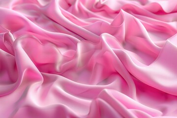 Obraz premium Pink fabric motion texture background