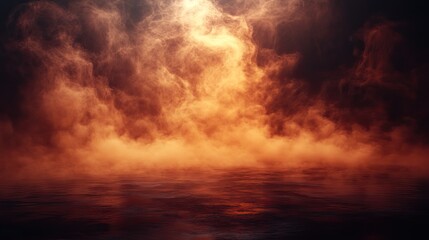 smoke black ground fog cloud floor mist background steam dust dark white horror overlay ground smoke haze night black water atmosphere 3d magic spooky smog texture
