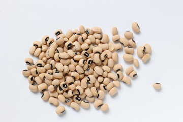 beans on wooden background