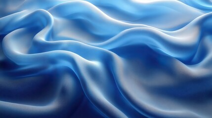 Obraz premium smooth wave cloth background 3d rendering