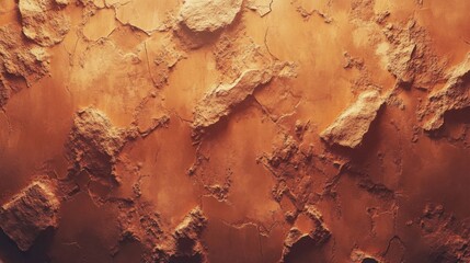 Fototapeta premium warm terracotta texture, seamless background, soft lighting, high detail, matte finish, muted tones, minimalistic