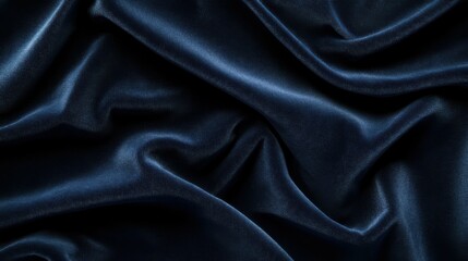 Fototapeta premium dark navy velvet texture, seamless background, smooth surface, soft lighting, high detail, deep color, minimalistic, no patterns