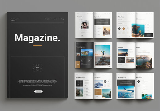 Hill Magazine Layout