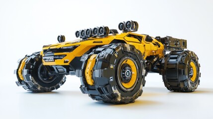 Futuristic Off-Road Vehicle