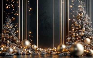 high end luxury expensive christmas background 