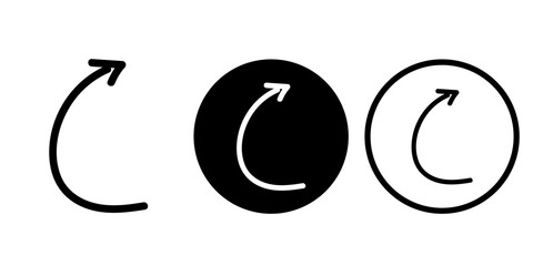 Arrows vectors icon set