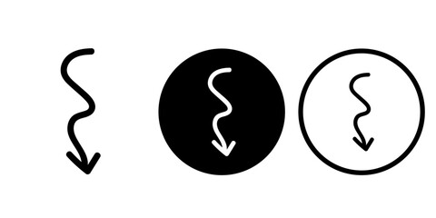 Arrows vectors icon set