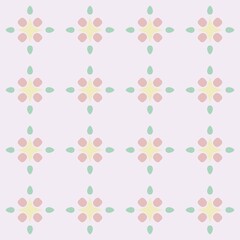 seamless background with hearts