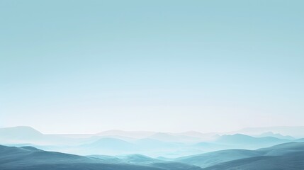 Obraz premium Simple background featuring a cinematic panorama AI generated illustration