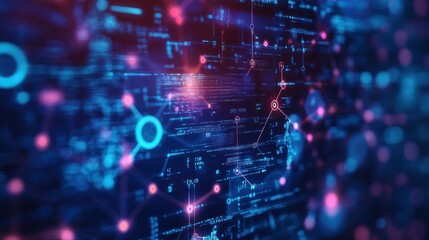 Abstract Digital Network