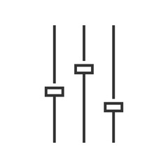 Options or Settings icon. Setup symbol