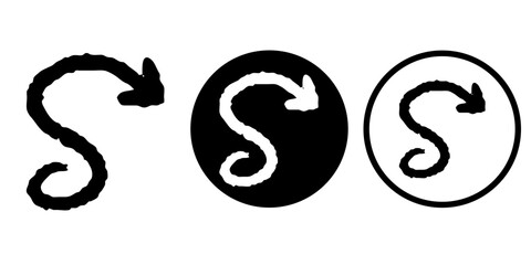 Arrows vectors icon set