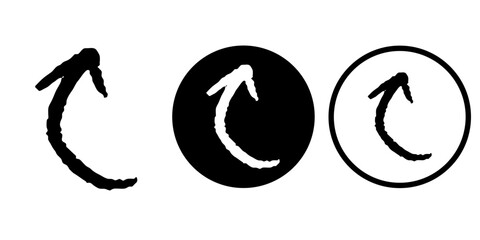 Arrows vectors icon set