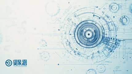 Obraz premium abstract technology background