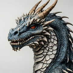 dragon with white background
