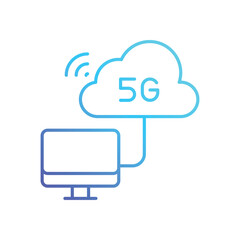 Edge Computing vector icon