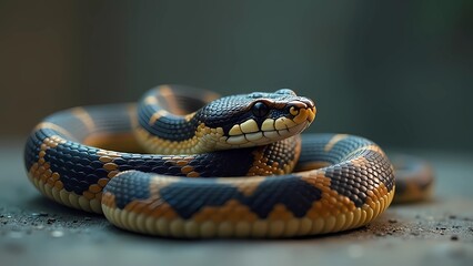 Obraz premium Snake, year of the snake 2025