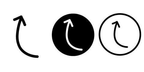 Arrows vectors icon set