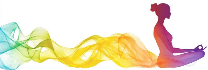 The white background contrasts with the vivid colors, vector art, or illustration.