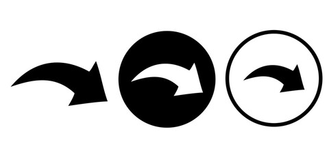 Arrows vectors icon set