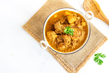 Spicy Chicken Xacuti, Goan Chicken Curry, Indian Food Photography