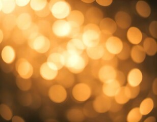 Fototapeta premium Glittering golden bokeh background with soft focus and sparkling lights